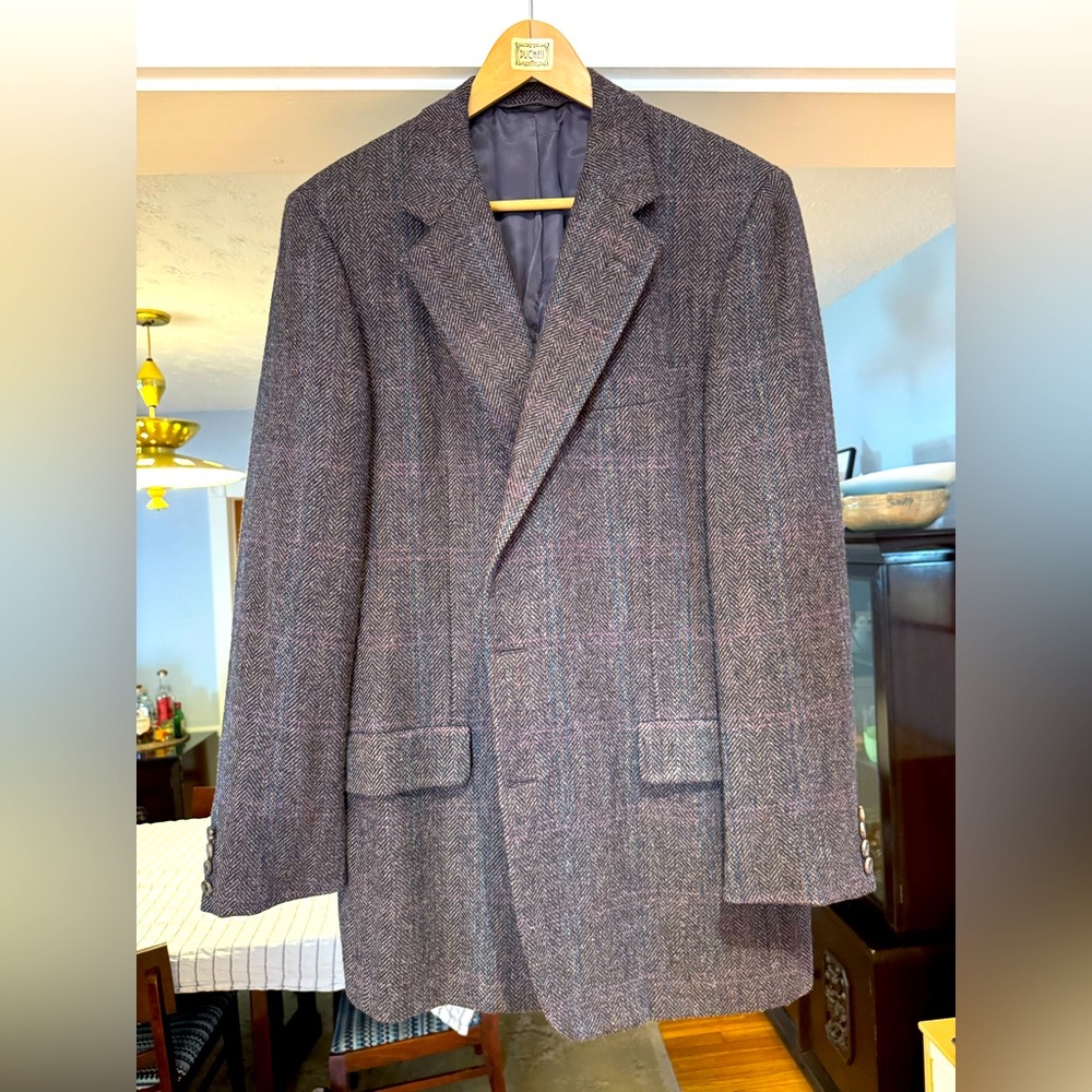 Hickey Freeman tweed sport coat 43L